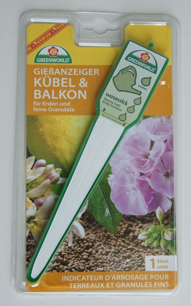Asb Greenworld - Gießanzeiger 22 cm für Granulat und Erde Wasserstandsanzeiger