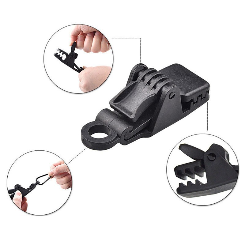 Zeltplanenclips – Planenclip Für Abdeckung – 5er-pack – Abschließbarer Planenclip – Zeltclips – Planenclips – Planenclips Für