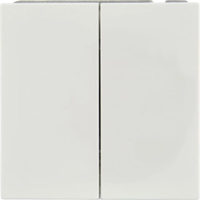 DoppelWechsel-Schalter SaoPaulo S902 ultraweiß Schalter Taster - Unitec