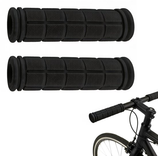 Fahrradlenkergriffe – Farbige, Weiche Gummigriffe – Ergonomisch/rutschfest – Für Mountainbikes/roller/cruiser/rollstühle