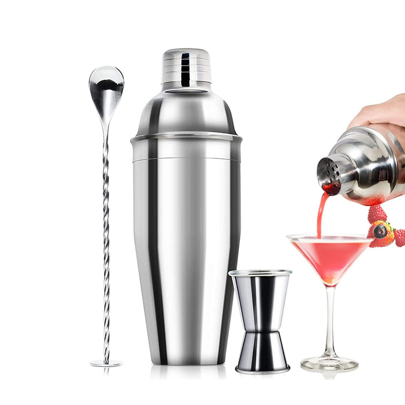 Cocktailshaker-set Aus Edelstahl, Barzubehör, Shaker, Barbedarf, Milchteebecher Und Shaker.
