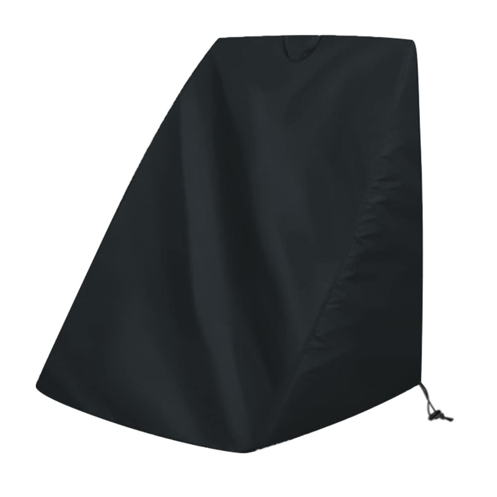 Schutzhülle Für Gartenschlauchaufroller, Tragbare, Wasser- Und Staubdichte Schutzhülle Für Gartenschlauchaufroller Mit Kordelzug – 66 X 63 X 88 Cm, Schwarz