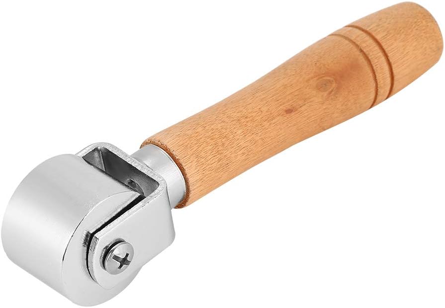 Lederbearbeitungswalzen, Lederdruckwalzen, Lederhandwerkswalzen, Holzgriff – 26 Mm