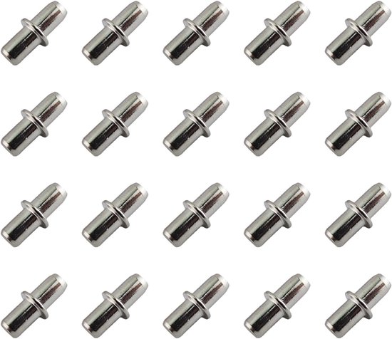 50er-packung 5-mm-regalträger – Regalwinkel – Regalbefestigungsleisten – Regalträger – Geeignet Für Möbel Und Schränke