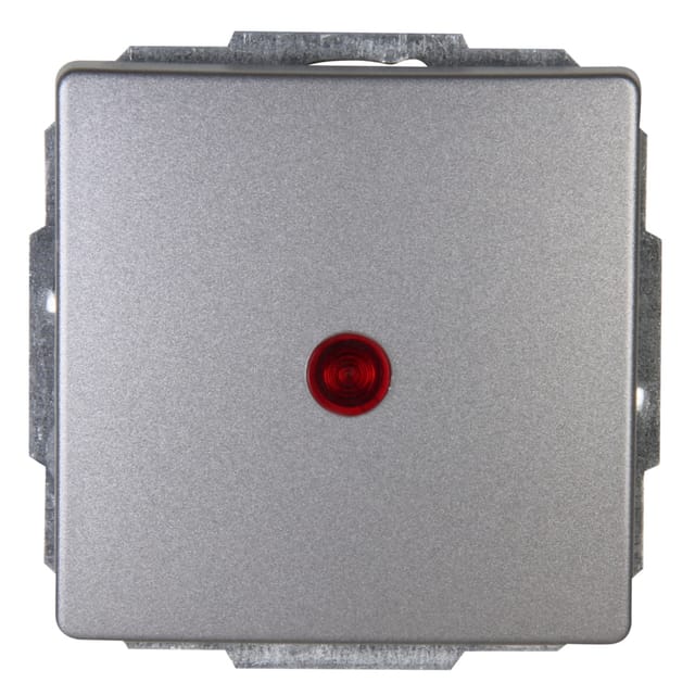 Kopp - Kontrollschalter beleuchtet Venedig, platin, 601697083