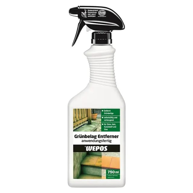 Wepos Grünbelagentferner 750 ml Reiniger