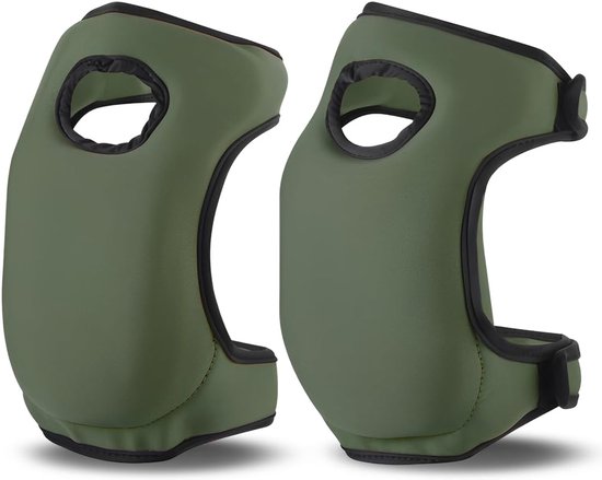 1 Paar Professionelle Gummi-knieschoner – Verdickte, Ergonomische, Rutschfeste Schutzpolster Für Gartenarbeit Und Heimwerkerprojekte Im Innen- Und Außenbereich