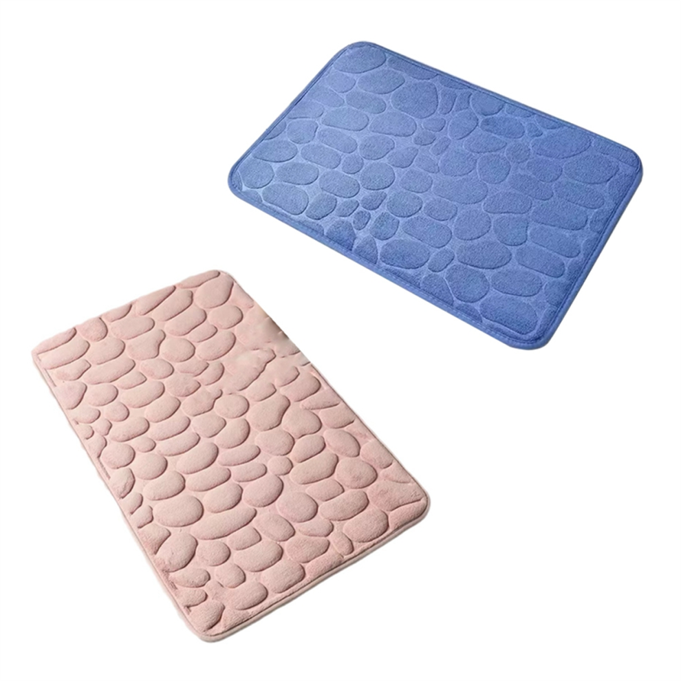 Rutschfeste Memory-schaum-matten (2er-set), Geeignet Für Badezimmer Und Wohnzimmer, 40 × 60 Cm