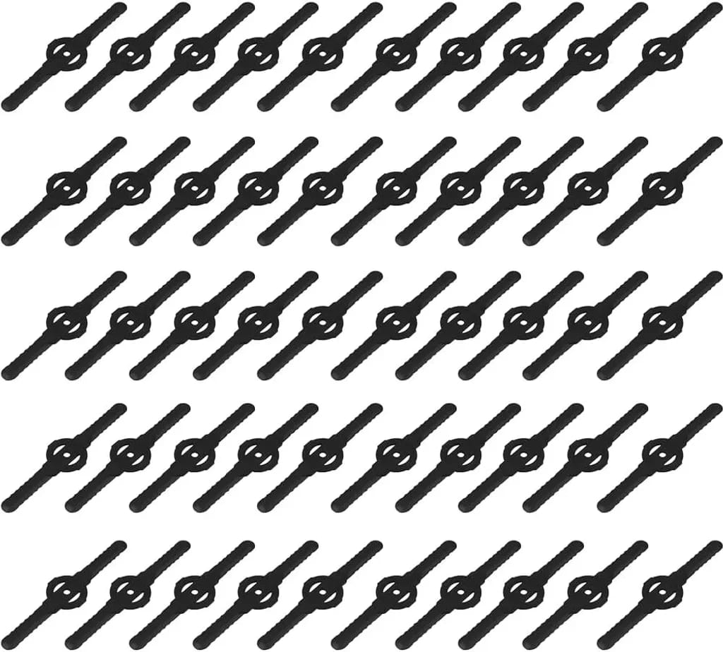 50 Ersatzmesser Für Rasenmäher, Einschließlich 3-in-1-mäher, Mini-mäher Und Trimmer.