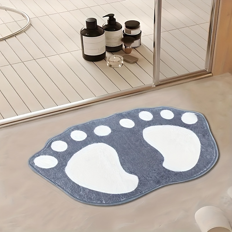 Hochsaugfähige Mikrofaser-badematte Mit Rutschfester Unterseite Für Badezimmer, Küchen Und Waschküchen