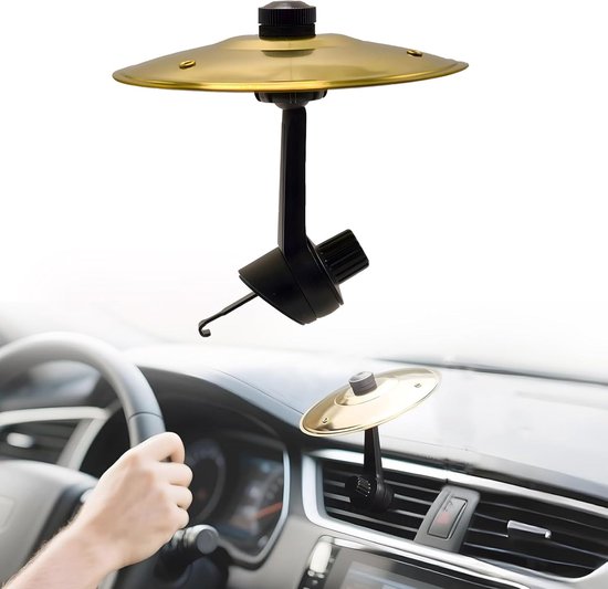 Universal Mini Auto Klimaanlage Lüftungsschlitz Zierring (gold)