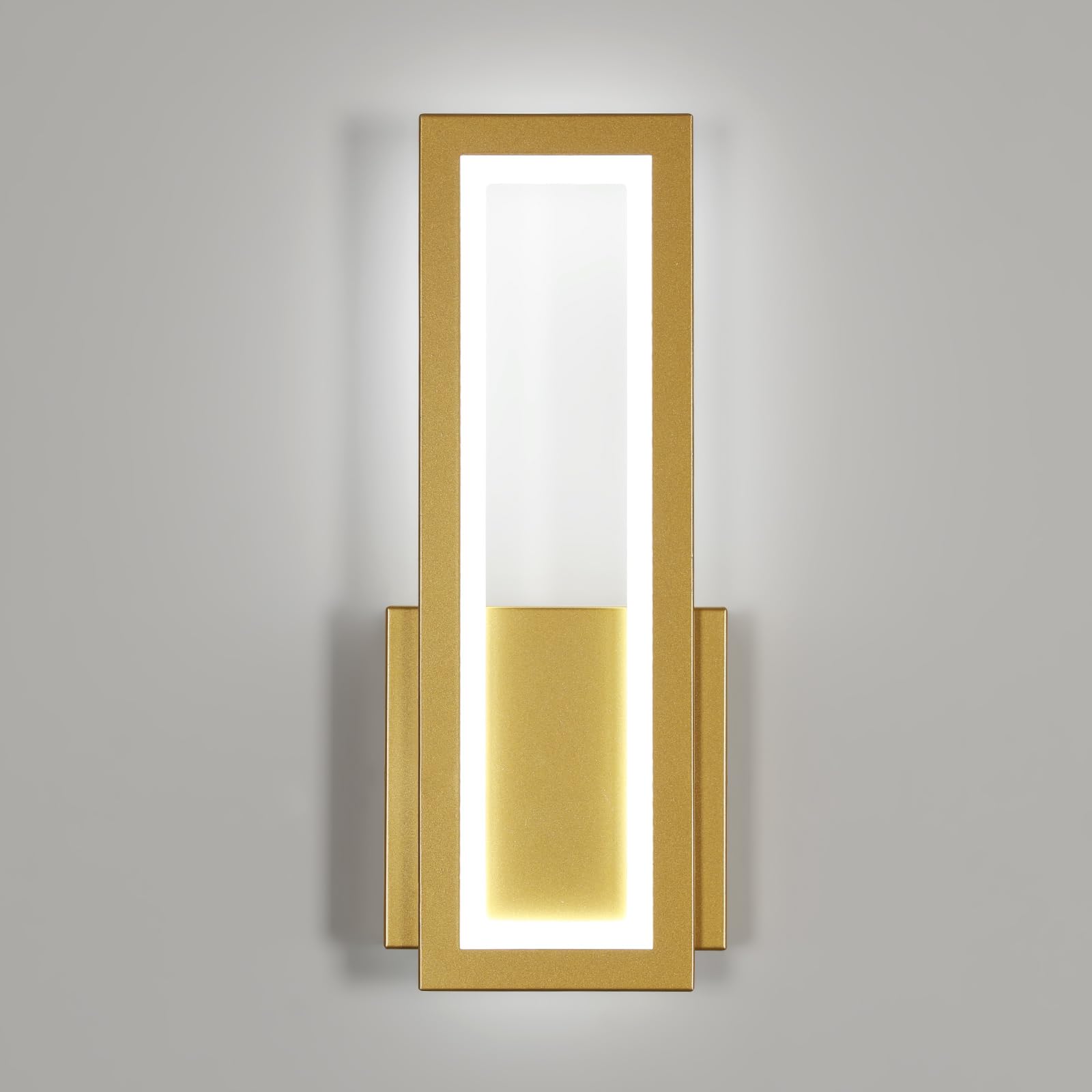 Diese Minimalistische, Rechteckige 17-watt-led-wandleuchte Aus Acryl Eignet Sich Perfekt Für Den Einsatz In Büros Und Auf Schminktischen.