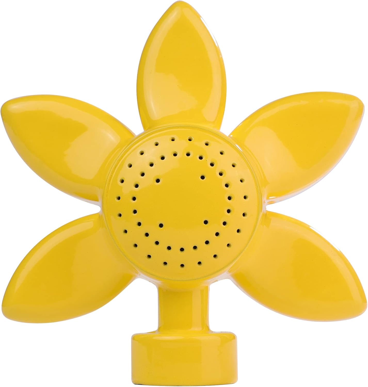 Ein Kleiner Gartensprenger, Rasensprenger, Ein 360-grad-metallsprenger Mit Sonnenblumenmotiv Und Sanftem Wasserfluss, Perfekt Für Kinder Zum Spielen Im Freien.