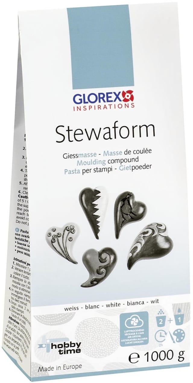 Glorex Stewaform Giessmasse 1 kg Bastelmaterial