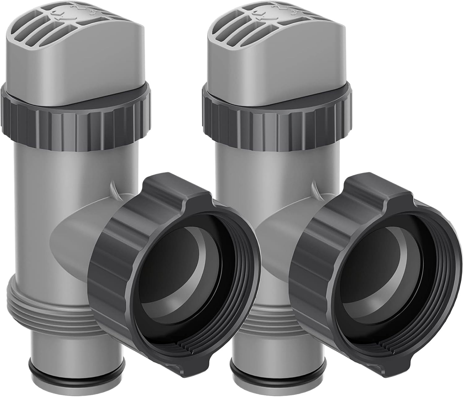 2-teiliges Druckventil – Ersatzteil – Passend Für Intex-poolteile – Ein-/aus-ventil – Geeignet Für Aufstellpools Und Filterpumpen