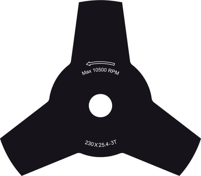 Ersatzmesser 25,4 mm 3-Zahn-Schlag Freischneiderblatt Freischneider - Primaster