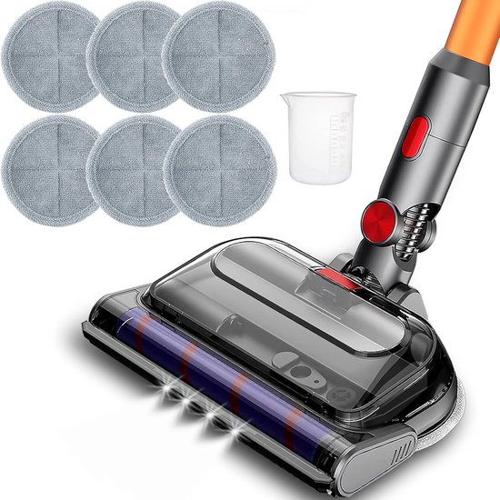 Elektrische Turbinen-wischbürste Für Dyson V7-v15, Staubsauger Und Wischfunktion