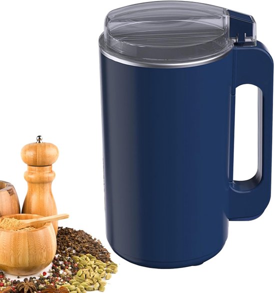 Elektrische Getreide-, Gewürz- Und Kaffeemühle Mit Edelstahlklingen, 600 Ml