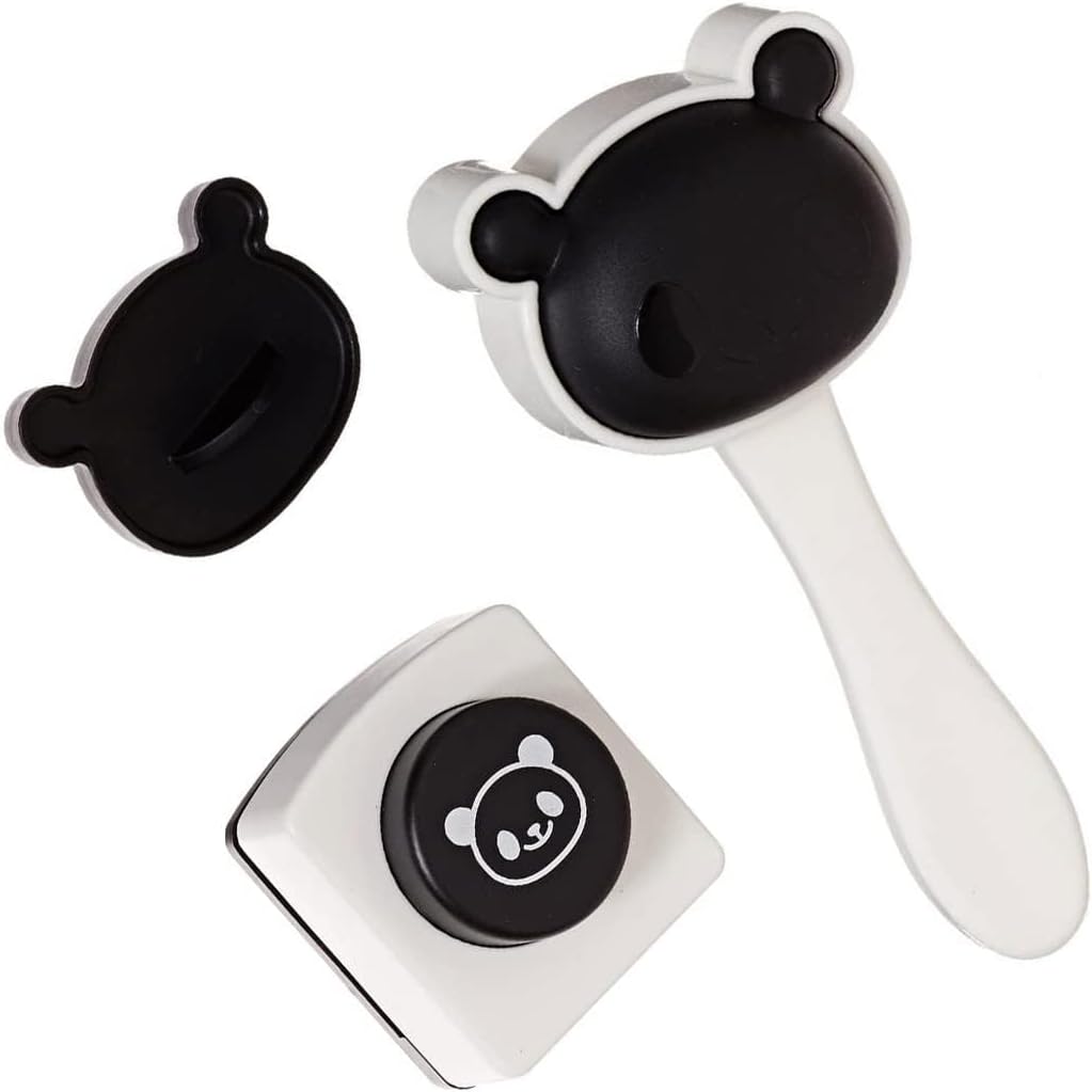 Reisbällchenform, Sushi-form Mit Niedlichem Panda-muster, Reiskocher-bento-zubehör, Diy-kochwerkzeug Für Familienfeiern, Schwarz.