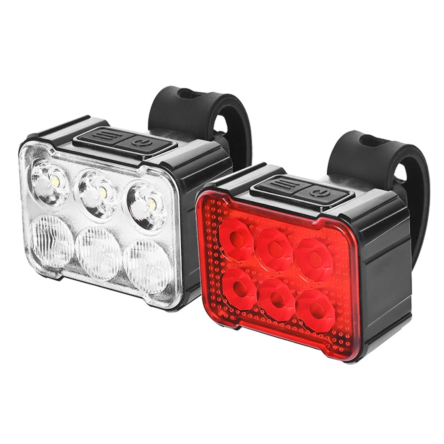 Fahrradlichtset (vorne Und Hinten), Usb-aufladbar, Wasserdicht, Nachtfahrlicht