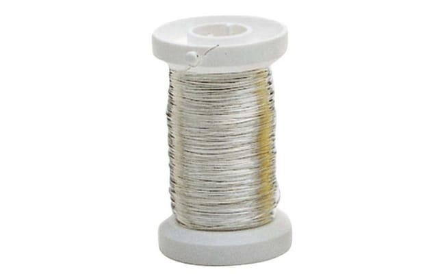 Glorex Silberdraht 0,25 mm x 40 m Bastelmaterial