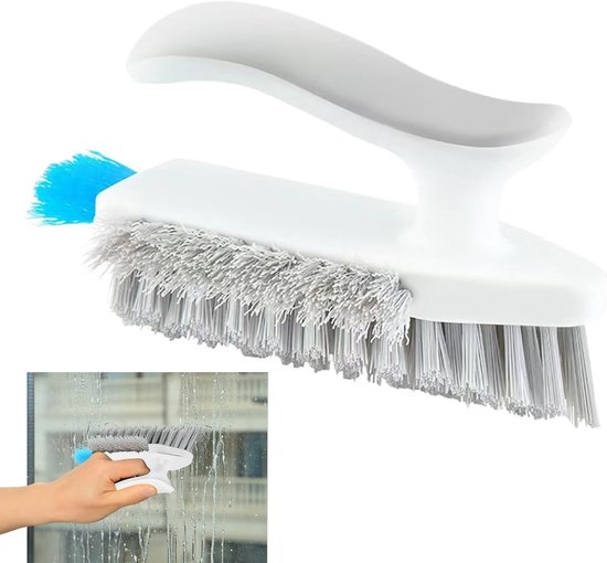 Flache Reinigungsbürste – Ergonomisches Design, Geeignet Für Böden, Kühlschränke, Spülbecken, Backöfen, Badezimmer Und Fenster.