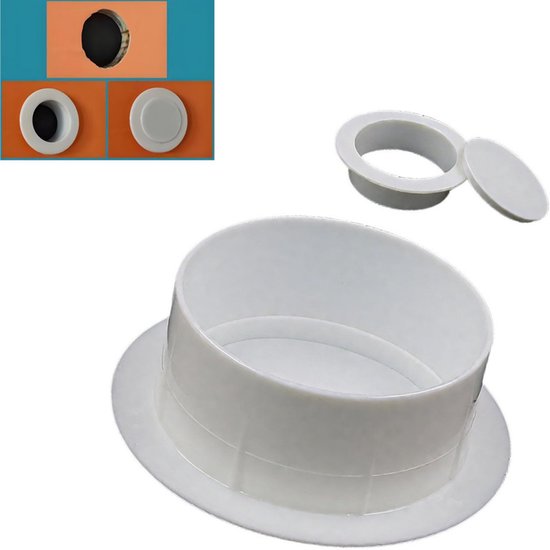 Dekorative Wandabdeckung/luftleitblende Für Klimaanlagenkanäle – Verschiedene Größen – Abnehmbar – Belüftet, Verschließbar – Wandabdeckungsring – 15,3 X 4,2 Cm