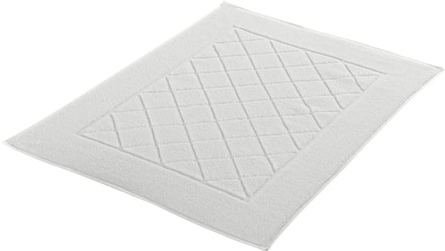Kleine Wolke - Frottiervorleger Bridge weiß, 50x 70 cm Badteppiche & Vorleger