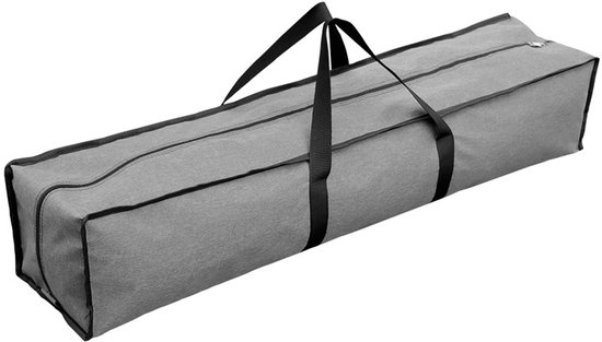 Tragbare Aufbewahrungstasche – Gartenmöbelabdeckung – Aufbewahrungstasche Für Ständer – Aufbewahrungstasche – Outdoor-aufbewahrungstasche – Werkzeugtasche – Oxford-gewebe – Grau – 100 X 20 X 20 Cm