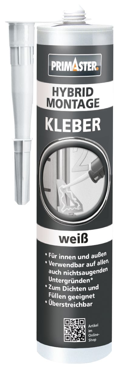 Hybrid Montage Kleber weiß 430g - Primaster