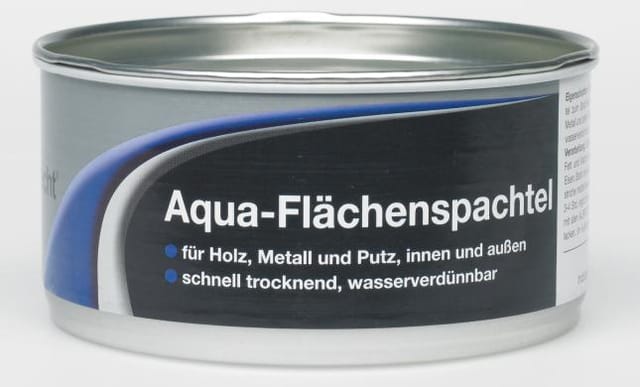 Albrecht - Aqua-Flächenspachtel 200g weiß Spachtelmasse Fertigspachtel Innen Außen