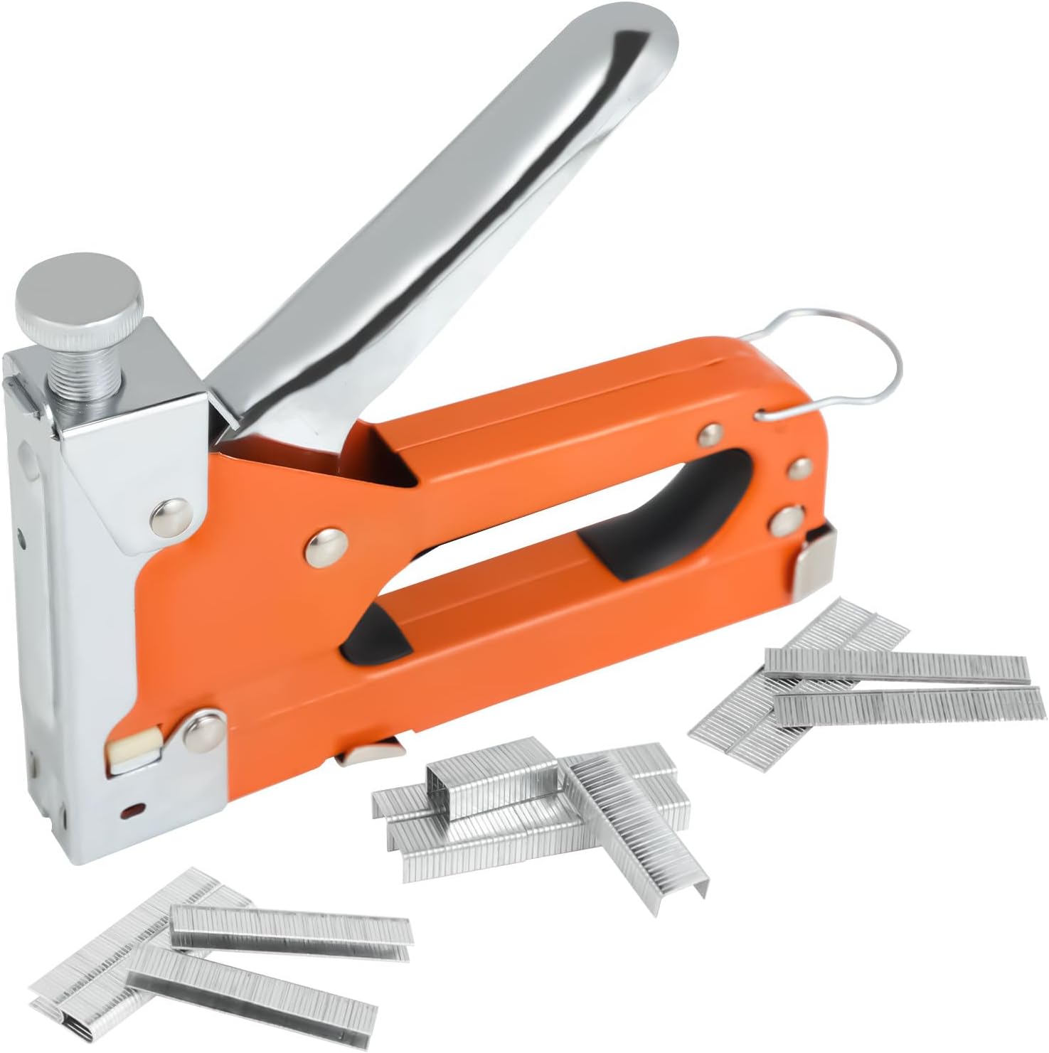 3-in-1 Wandheftgerät – Hefter, Polsterhefter, Holznagler, Multifunktional Mit 600 Klammern, Kompatibel Mit Polsterstoffen