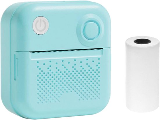 Mini-taschendrucker, Tragbarer Thermodrucker Für Sofortfotos, Etikettendrucker Mit Bluetooth-funkfunktion, Kompatibel Mit Android/ios-app Für Belegetiketten, Notizen