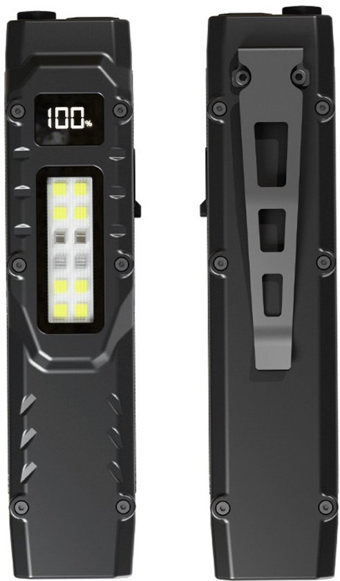 Taschenlampe – Taktische Taschenlampe – Mini-taschenlampe – Wiederaufladbare Led-taschenlampe – Schwarz