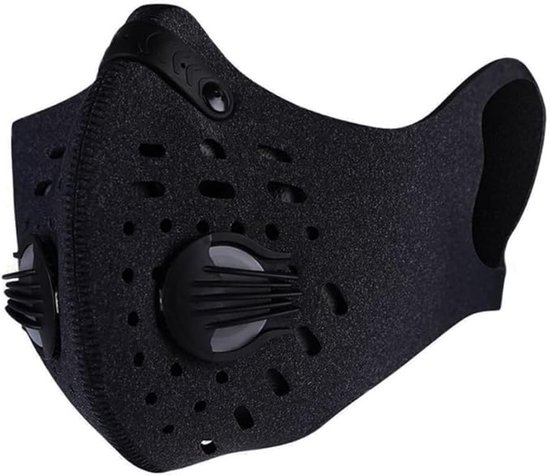 Aktivkohlemasken, Anti-pollution-masken Für Allergiker Und Radfahrer, Schwarz