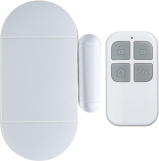 Türsensor, 130 Db Alarm, Tür- Und Fensteralarmsystem Mit Fernbedienung, Drahtloses Alarmsystem, Drahtlose Sicherheit, Heimüberwachung, Selbstklebend