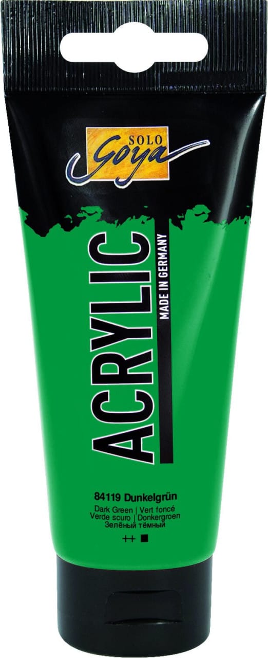 Kreul Acrylfarbe dunkelgrün 100 ml Künstlerfarben