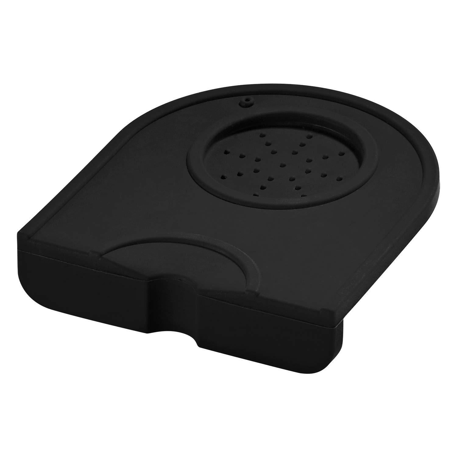 Kaffeepad Aus Silikon, Espresso-pressunterlage Aus Silikon, Barista-zubehör, Silikon-pressunterlage Für Zuhause, Küche, Bar, Café, 1 Stück, Schwarz