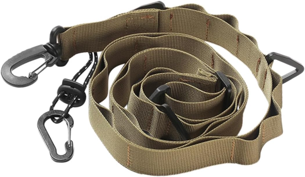 Multifunktionale Outdoor-wäscheleine, Verstellbarer Gurt, Schwarzer Aufbewahrungsgurt, 24 Löcher, Aufhängeschnur Für Markisen, Haken Zur Aufbewahrung