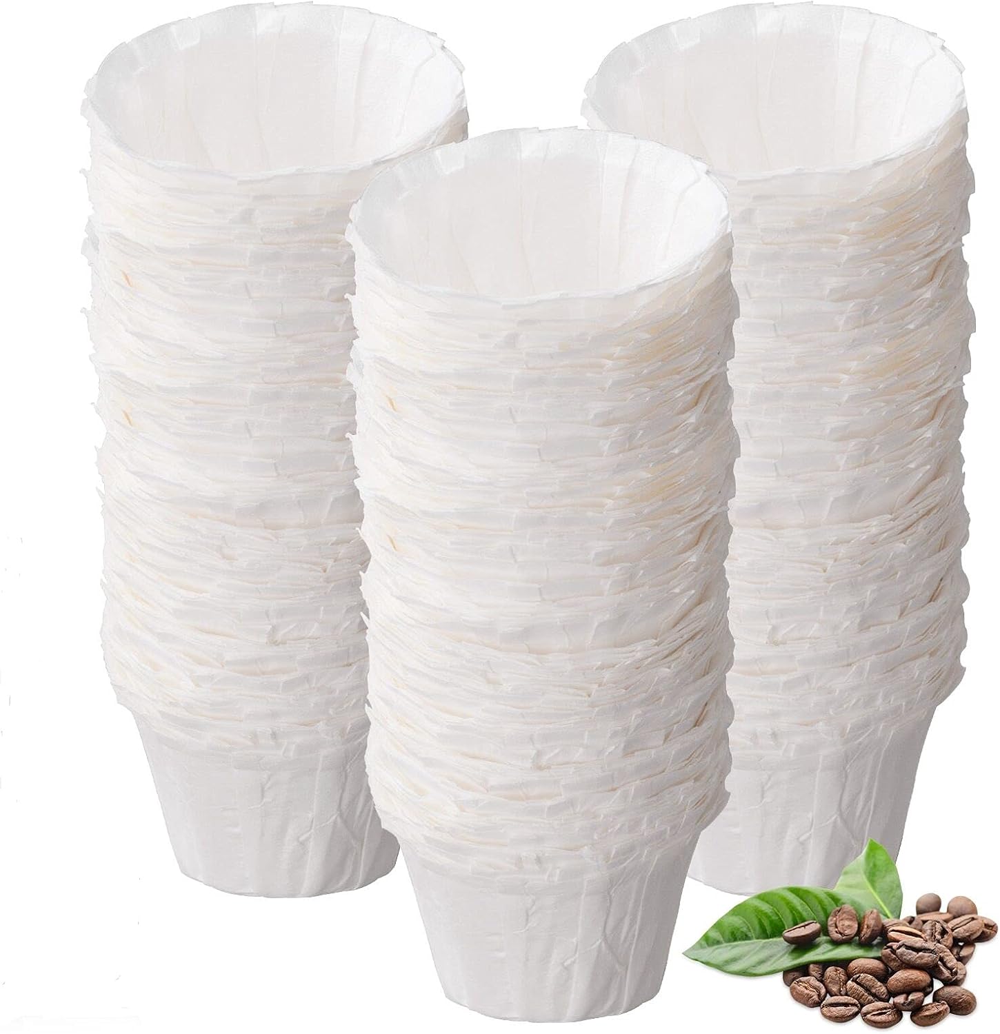 Einweg-kaffeefilter Aus Papier, Geeignet Für Wiederverwendbare Becher, K-cup-papierfilter, K-cup-kaffeekapseln (300 Stück)