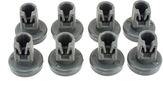 Rollen Für Den Oberen Geschirrkorb, 24 Mm – Passend Für Aeg, Ikea, Zanussi, Pelgrim 50286967000 – 50278101006