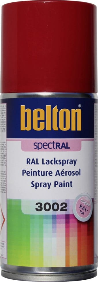 SpectRAL Lackspray 150 ml karminrot hochglänzend Sprühlack Buntlack - Belton