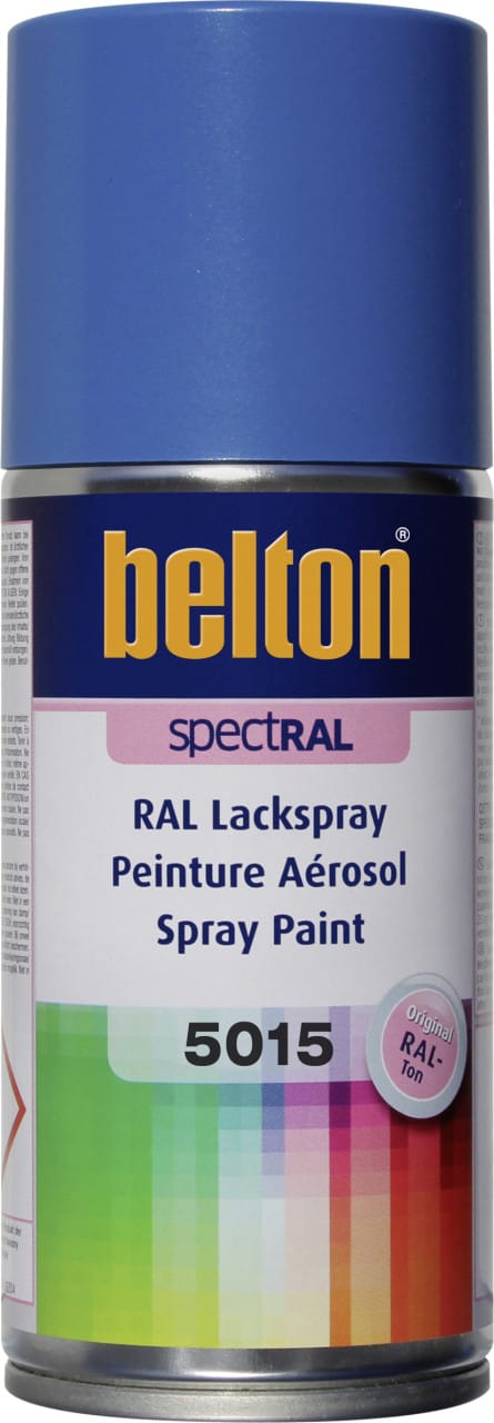 SpectRAL Lackspray 150 ml himmelblau seidenglänznd Sprühlack Buntlack - Belton