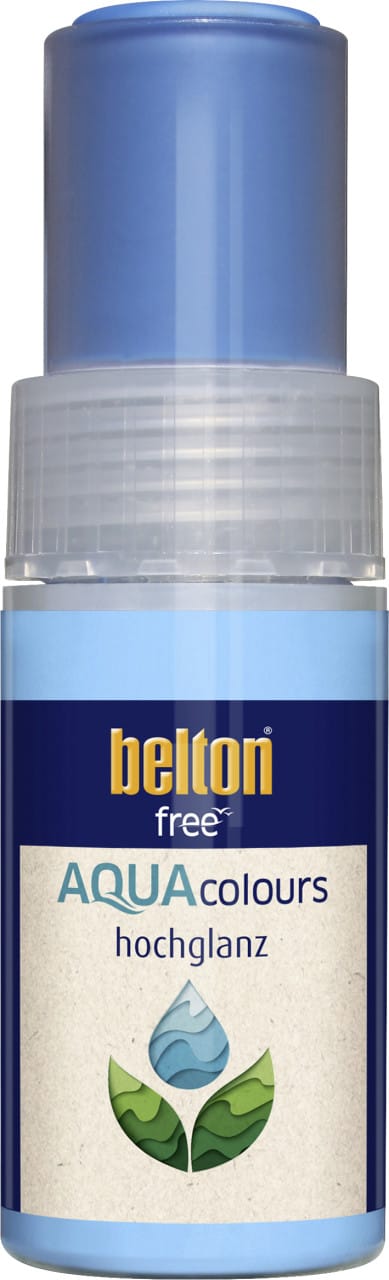 Belton - free Lackstift 9 ml himmelblau hochglänzend ral 5015 Lack Korrekturstift