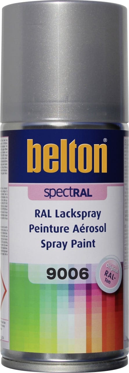 Belton - SpectRAL Lackspray 150 ml weißaluminium hochglänzend Sprühlack Buntlack