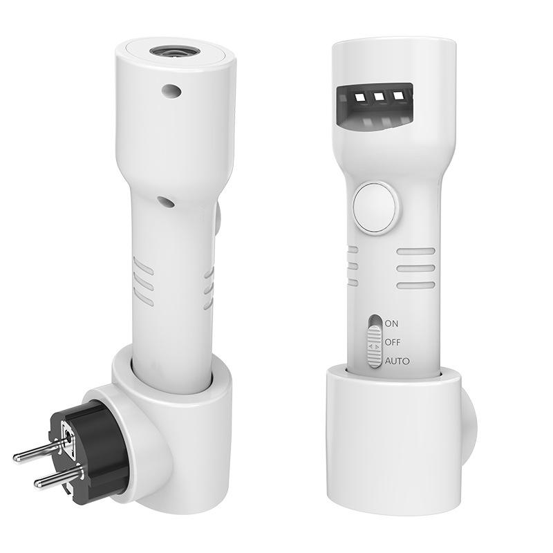 Wiederaufladbare, Intelligente Nachttischlampe Mit Bewegungssensor, Europäischer Standard, Geeignet Für Schlafzimmer Und Flure