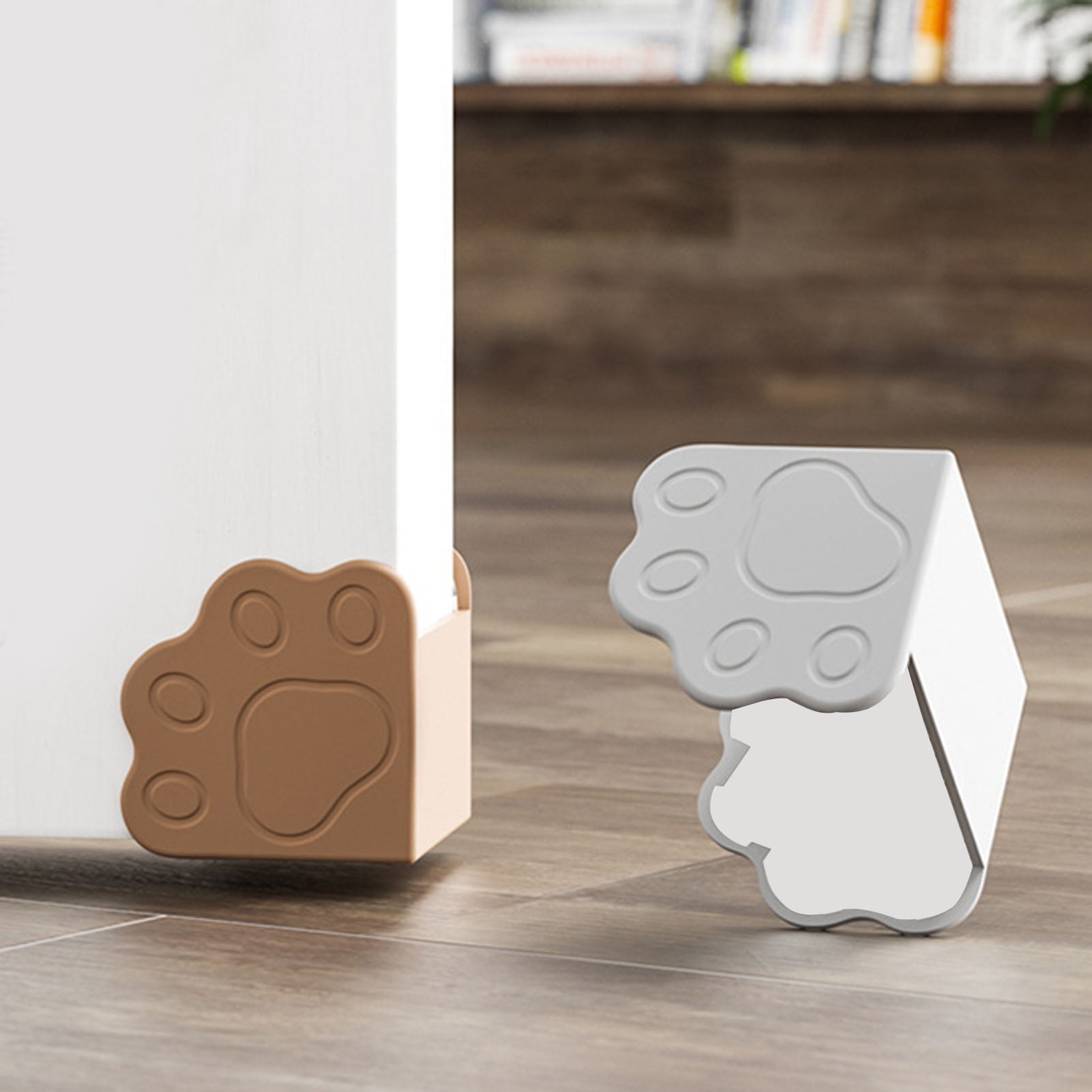 12er-packung Hochbelastbare Silikon-eckenschützer Mit Cartoon-motiven, Mehrzweck-möbelkantenpolster - M, 4 Cm (6 Graue, 6 Braune)