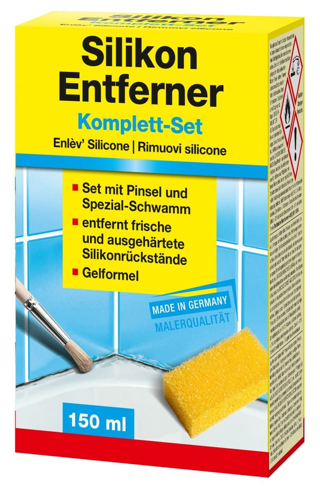Pufas Silikon-Entferner Komplett-Set 150ml 25601001