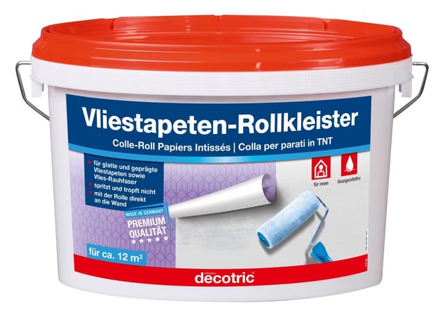 Decotric - Vliestapeten-Rollkleister 2,5kg Tapetenkleister Vliestapeten Kleister