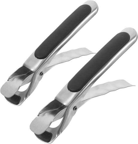 Rutschfeste Küchenpinzette Für Heißluftfritteusen – Silikon-topfklemmen, Ofenpinzette Und Küchenzubehör – 2er-pack